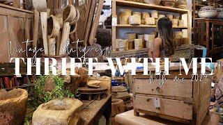 THRIFT WITH ME | Golden Oldies HIGH POINT N.C | Antique Home Decor Shop With Me