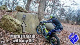 Solo Mototrials Session With An Rc Twist