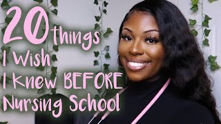 20 THINGS YOU NEED TO KNOW BEFORE STARTING NURSING SCHOOL || LEXSAMARIE ||Towson University