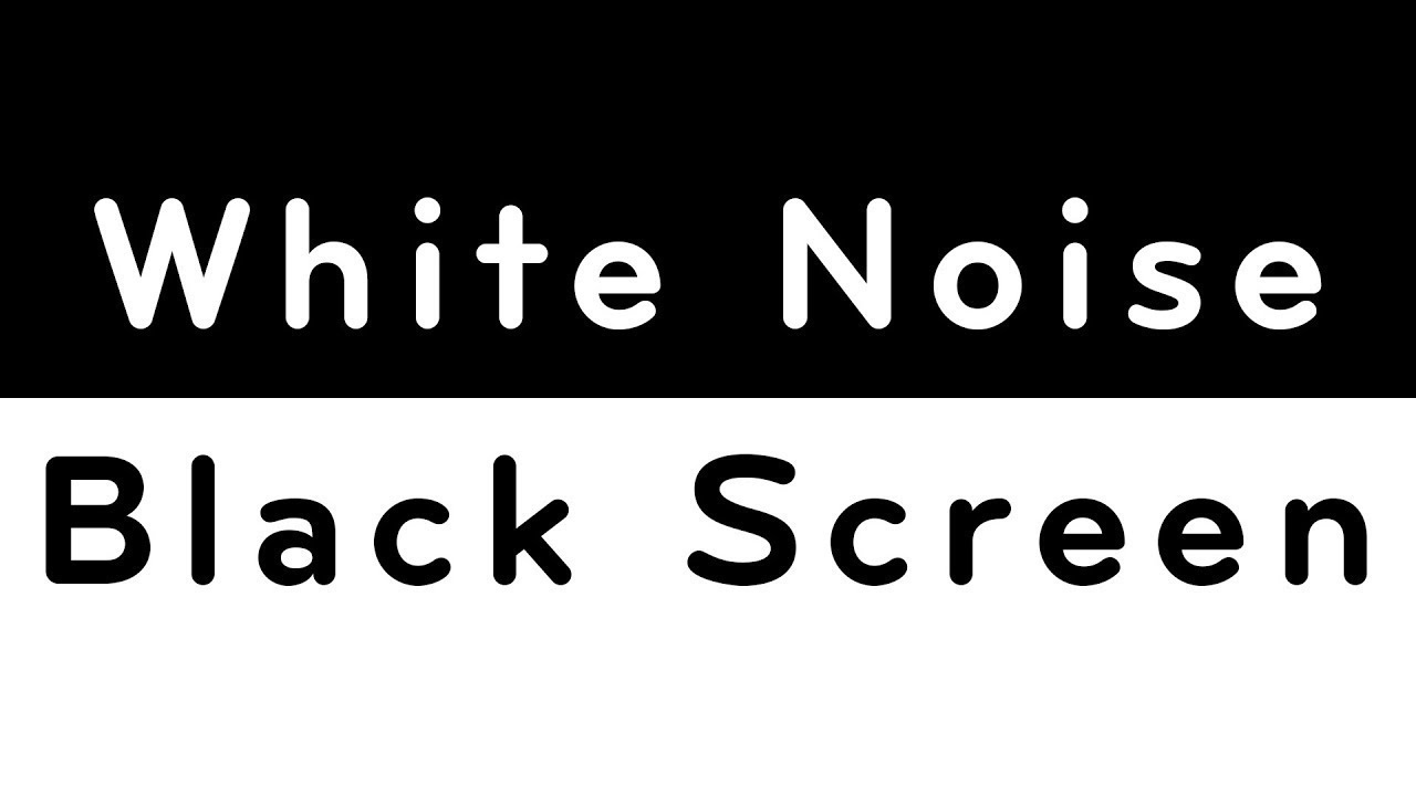 Sleep Instantly with White Noise Black Screen | White Noise Sound to Help You Fall Asleep