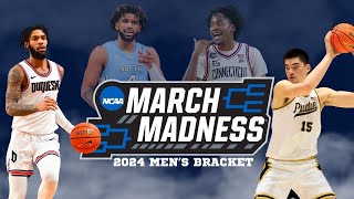 My 2024 Men's March Madness Predictions!!!