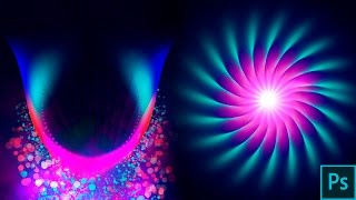Photoshop Tutorial How to create a abstract wallpaper in photoshop Adobe Photoshop CC 2017 Tuturial