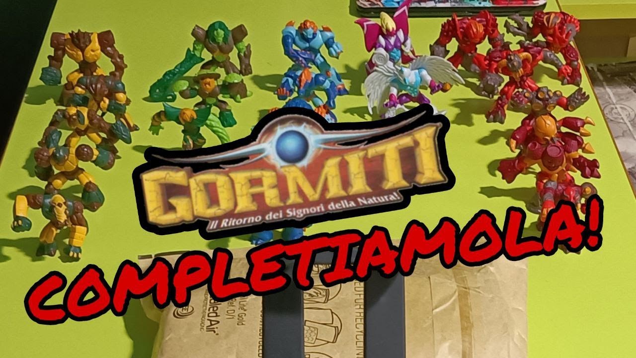 Gormiti Unboxing #1: completiamo (quasi) la serie Cartoon! + qualche 