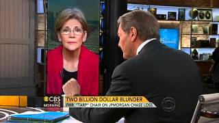Warren on JPMorgan: "I'd like to see real accountability here"