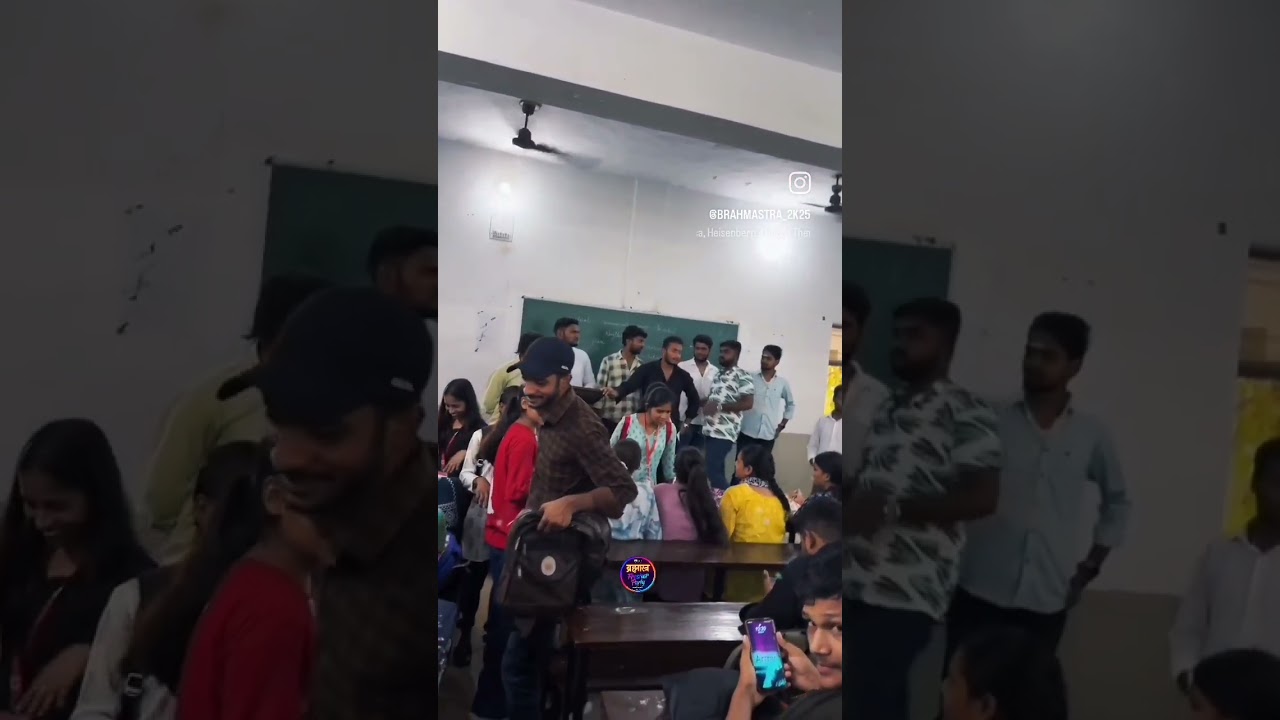 freshers party preparation of ISDC college 