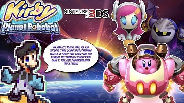 Kirby: Planet Robobot (3DS) - Part 2 - Meta Knightmare Returns! Strong Foes Await. Kirby Robo Master