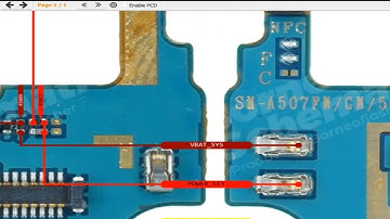 Samsung a50s On off button jumper solution and volume button not working solution