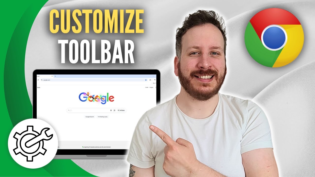 How To Customize The Toolbar On Google Chrome - YouTube