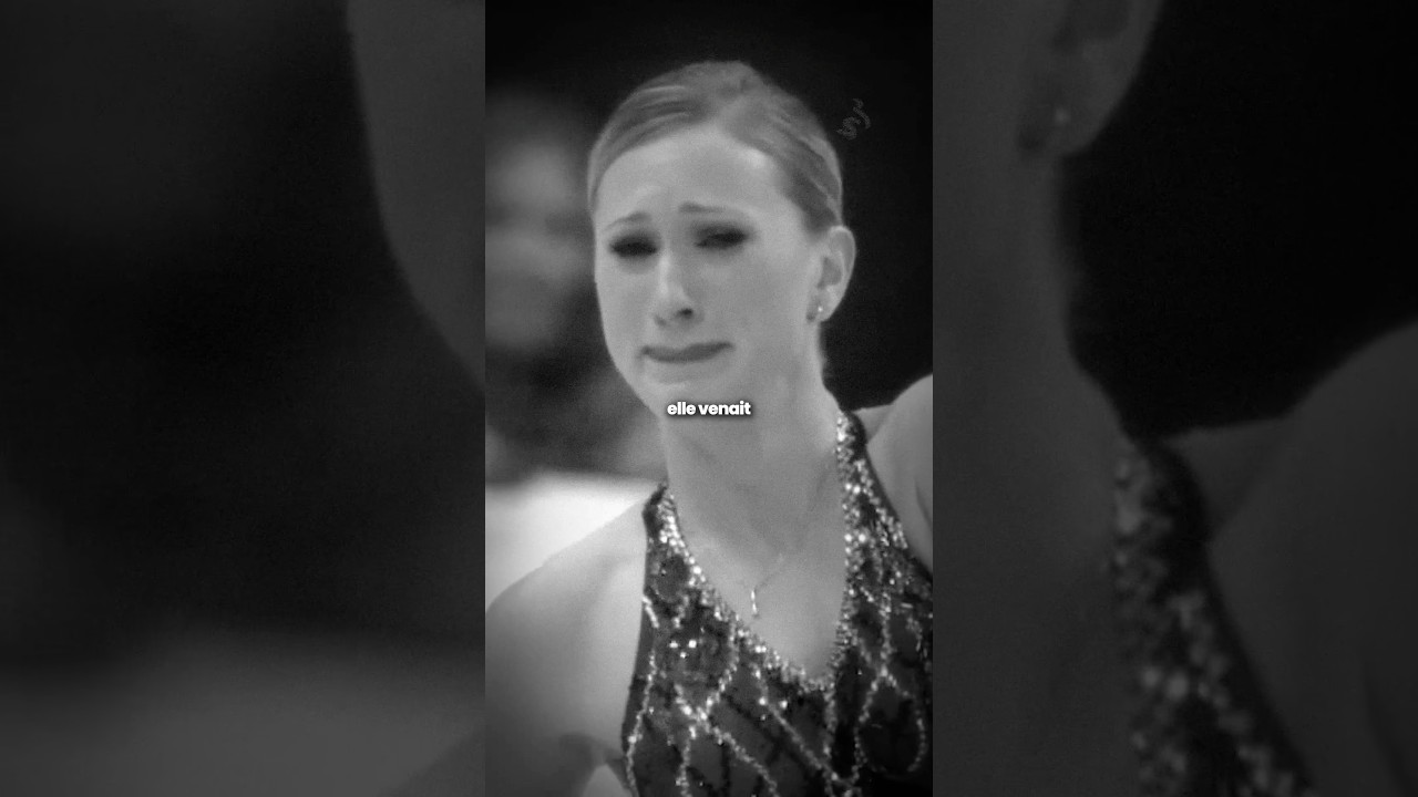 Elle est montée sur la glace le cœur brisé