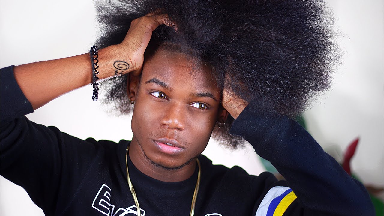 Natural Hair Length Check + BLOWOUT?  kxdsheldy - YouTube