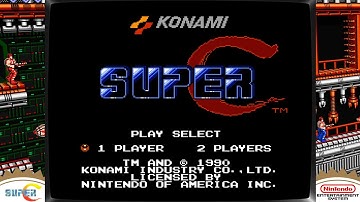 Super C - Playthrough | No Commentary (NES)