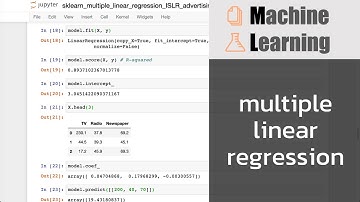 สอน Machine Learning เบื้องต้น: Multiple Linear Regression