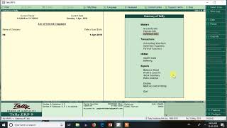 Vat Tax Entry Without Stock In Tally.erp9 (Hindi) | Tax on Accounts