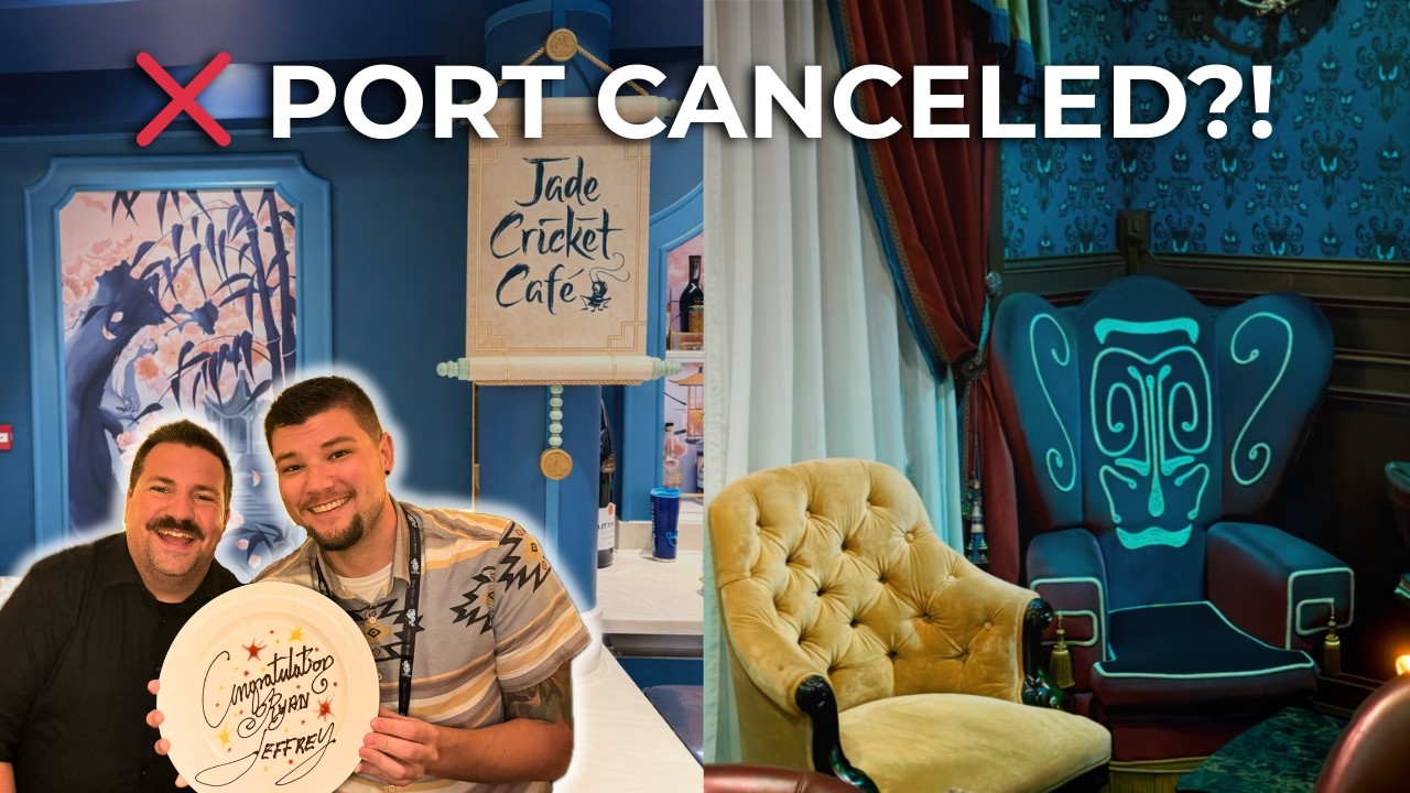 Grand Cayman Was Canceled 😳 So We Tried EVERY Disney Treasure Bar | Disney Treasure Day 4