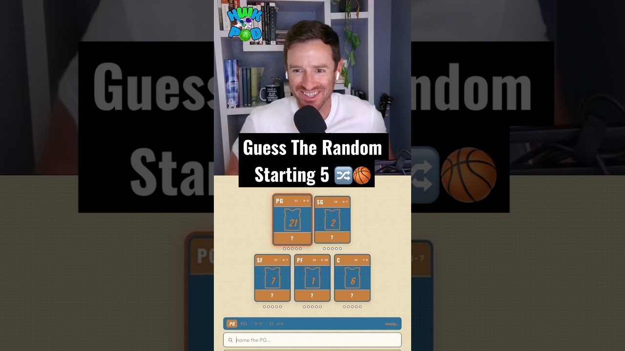 Guess The Random NBA Starting 5! 🔀🏀