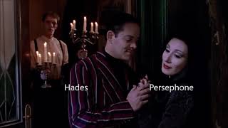 greek gods as the addams family (movies)