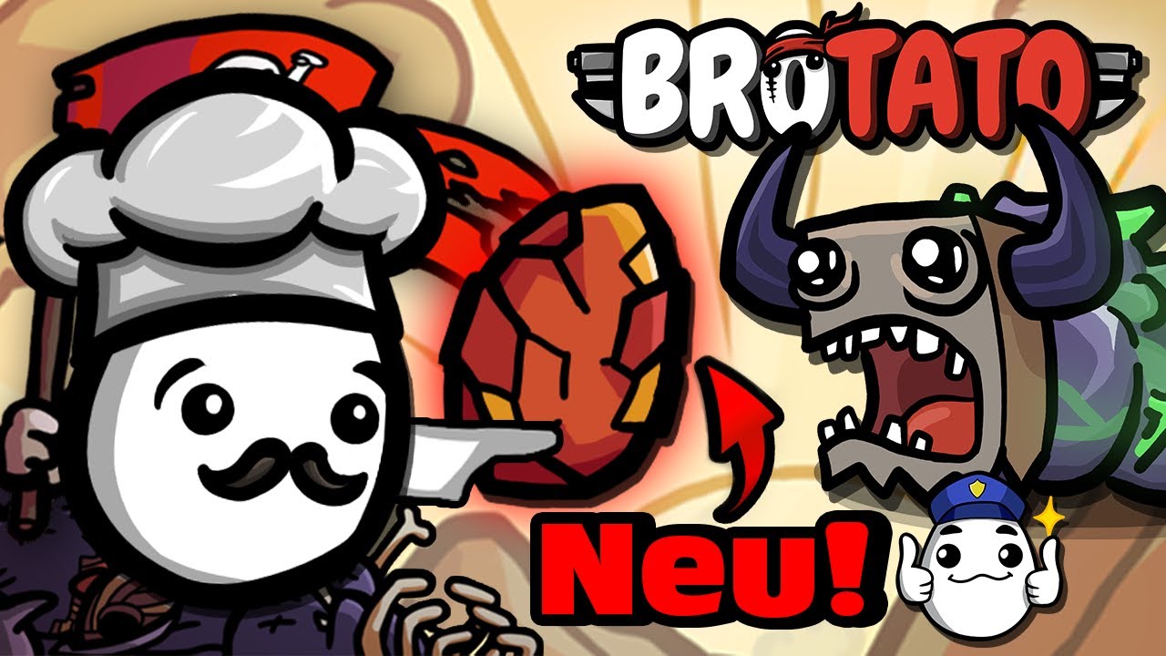 NEUE ITEMS sind ÜBERMÄCHTIG im Endlos Modus und der Koch eskaliert! | Brotato