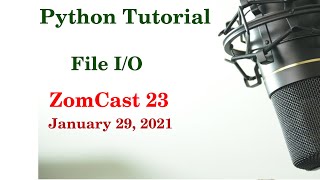 Celebrity Python Tutorial - File Input/Output (ZomCast 23) Profile