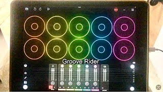 How to add sequenced BASS and DRUMS to LOOPS in Loopy Pro using Groove Rider