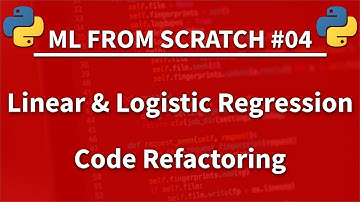 Linear and Logistic Regression in 60 lines of Python - Machine Learning From Scratch 04