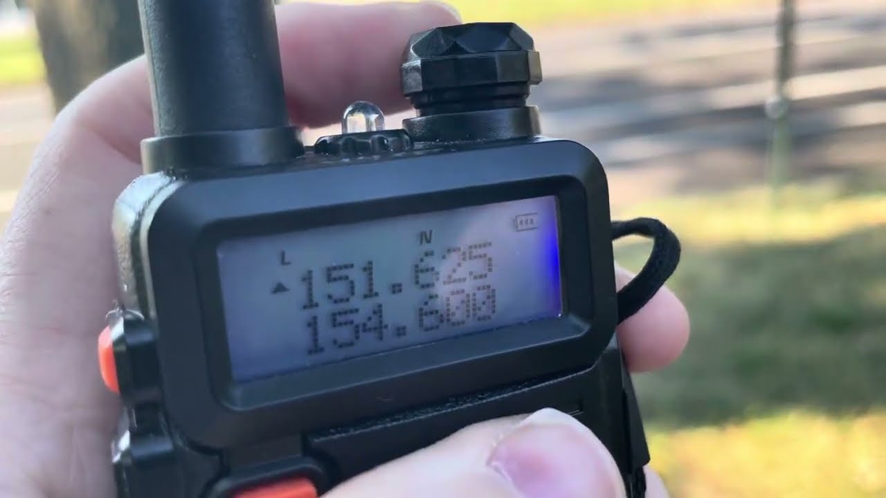 Scrambled Voice Comms 151.625 MHz Business Band Radio Itinerant “Red Dot” 09/07/2023