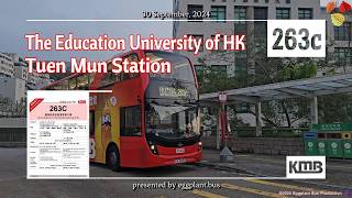【再再延長首航】🇭🇰HK Bus KMB 263C E6X231 @YA9055 The Education University of HK🍆Tuen Mun Station 香港教育大學🍆屯門站 【再再延長首航】🇭🇰HK Bus KMB 263C E6X231 @YA9055 The Education University of HK🍆Tuen Mun Station 香港教育大學🍆屯門站