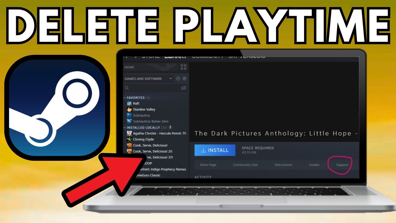 How To Delete Your Playtime On Steam 2025