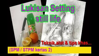 Seni Visual STPM Kertas 2, Format Setting tidak susah pun...