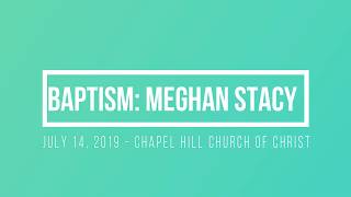 Baptism: Meghan Stacy