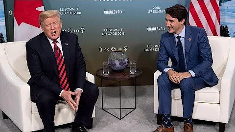 'Our relationship is very good': Trudeau, Trump joke at G7