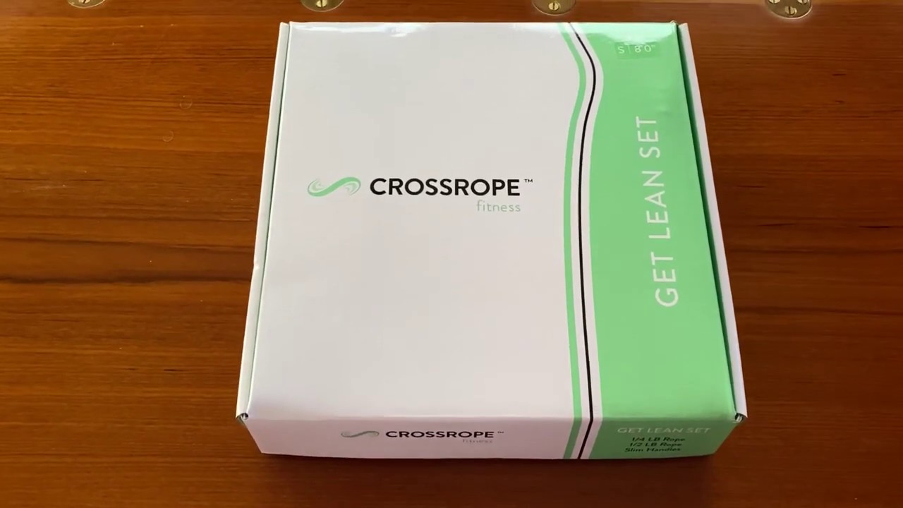 Unboxing Crossrope Get Lean Set 2020