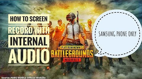 How to screen record with internal audio | #Samsung phone only