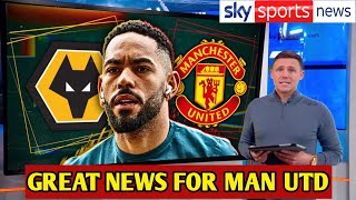 FINALLY! EXCELLENT NEWS✅ Man United prepared to double Wolves striker! Man Utd Transfer News