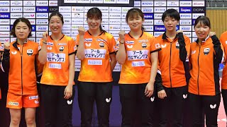 若宮三紗子 Misako Wakamiya スーパープレー トップおとめピンポンズ名古屋  vs 日本ペイントマレッツノジマTリーグ2022-2023  2022年10月23日【卓球 Tリーグ公式】