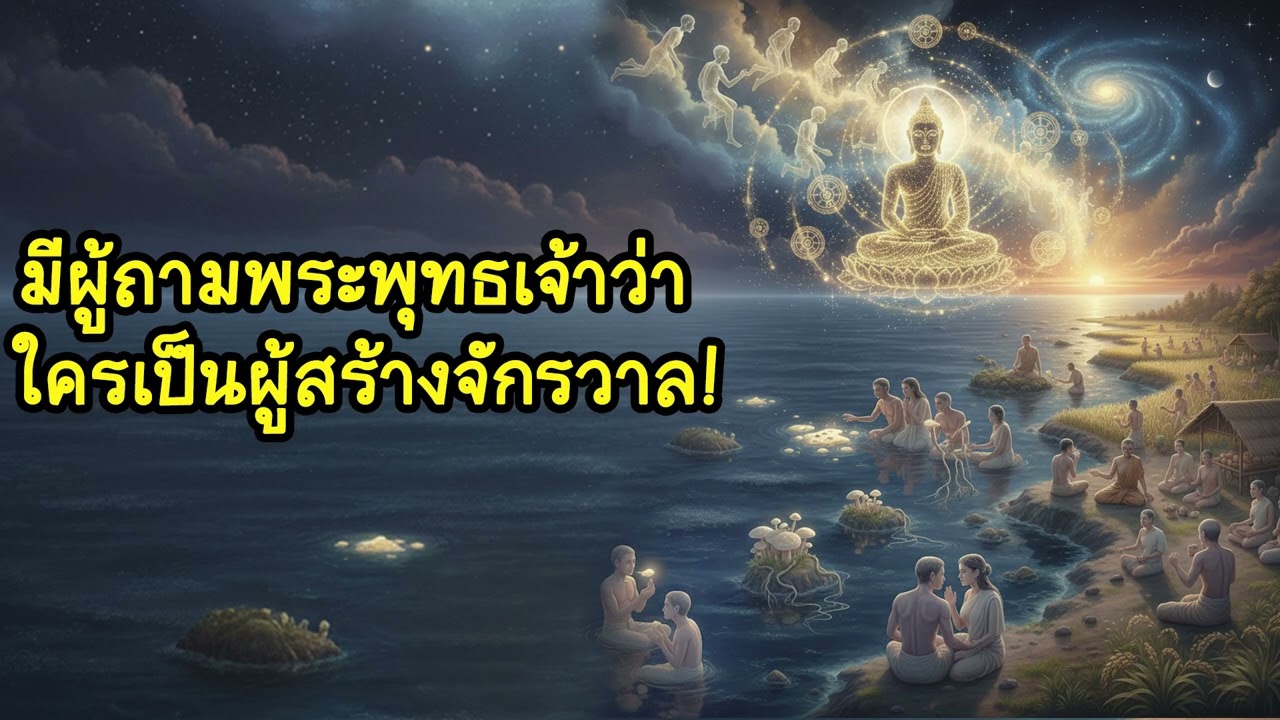 มีผู้ถามพระพุทธเจ้าว่า ใครเป็นผู้สร้างจักรวาล!