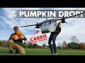 Pumpkin Drop? from a GIANT RC Plane?! 😨 💣