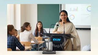 Professional Audio Podium AP-620 | 120W Amplifier, Wireless Mic & Bluetooth Lectern System