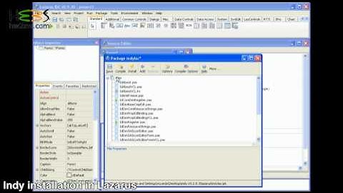 Indy installation in Lazarus IDE