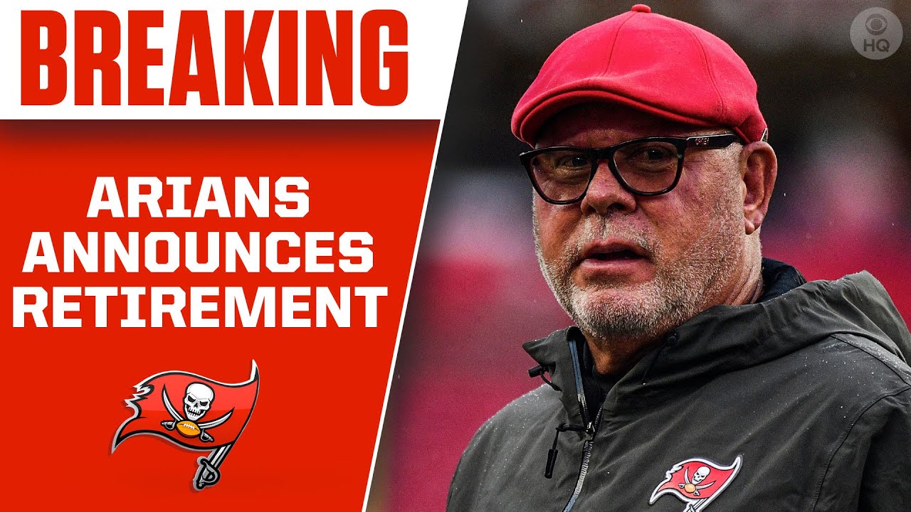 Retiring as Coach, Bruce Arians Joins the Buccaneers' Front Office