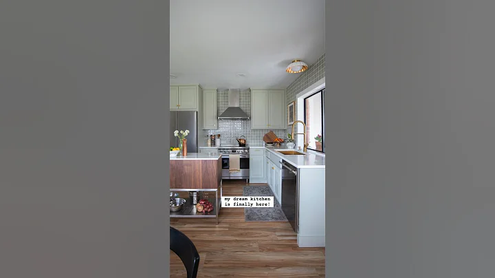 Kitchen Reveal - Reno part 7 #reveal #short #diyprojects