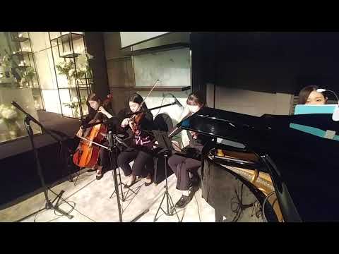 더플라자호텔 지스텀하우스 웨딩연주 라이온킹 Can you feel the love tonight 피아노 4중주 결혼식연주