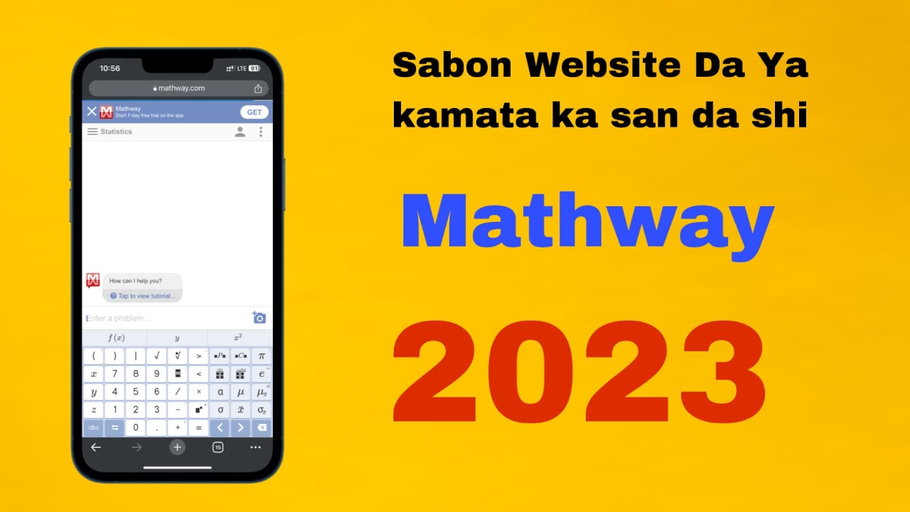 Sabon Website zai magance duk matsalar ka (mathway) Ka ziyarce shi 2023 ...