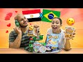 EGÍPCIO PROVANDO COMIDAS BRASILEIRAS! Ft. Ahmed | Brasileira no Egito