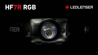 Ledlenser HF7R RGB | Powerful Hunting and Fishing Headlamp | Features | English