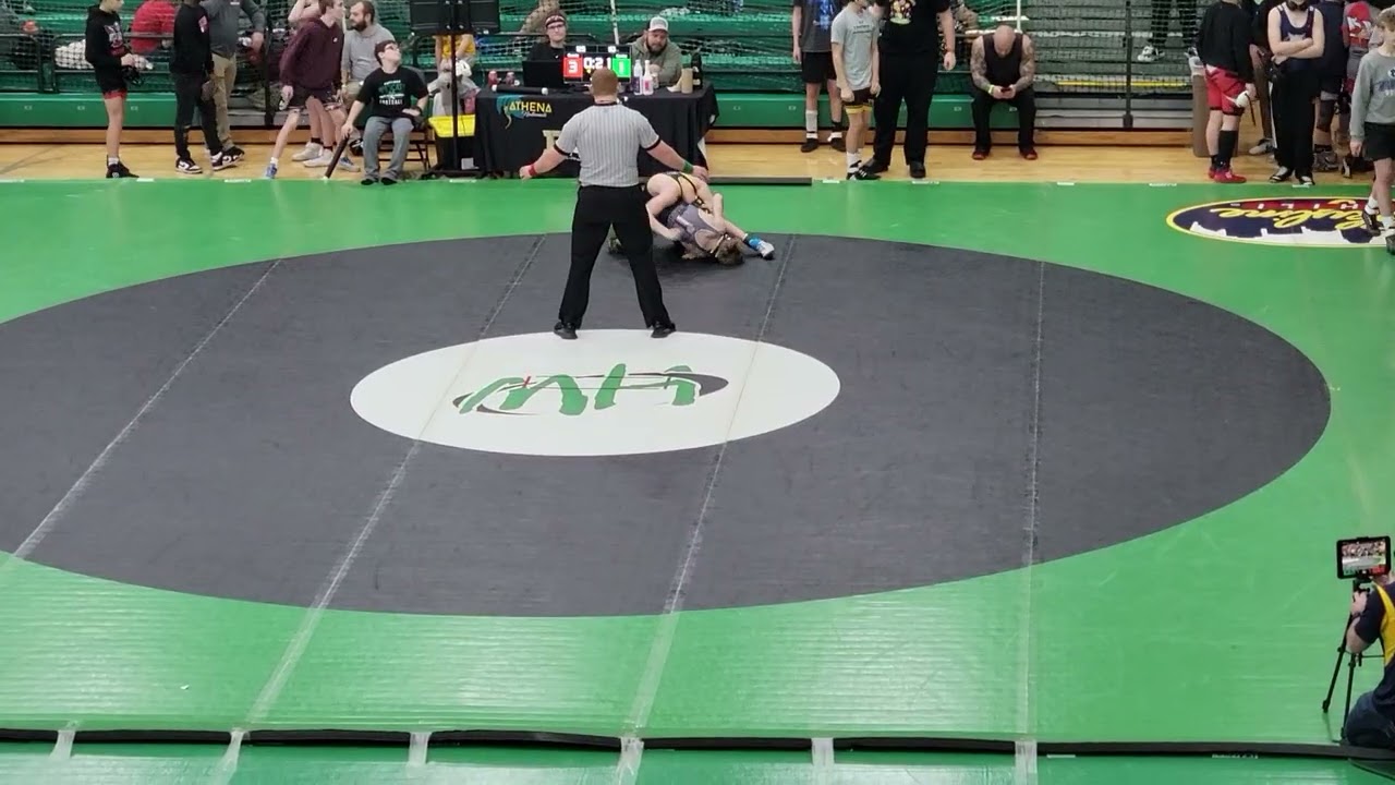 Tyler 2025-26 110lbs Lost vs Monroe X.C.