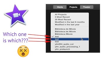 How to Identify iMovie Libraries with the Same Names (version 10.1.1)