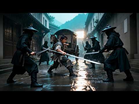 The greedy young man's family went bankrupt and died. The young man went into exile in Tianya for 18 years, and worked hard to conquer his enemies; now, Wang Zhe has returned to the streets to kill his enemies, fighting alone against 100 masters, and slash them to death with a sword, and finally report deep blood and hate! | ⚔️ Kung Fu MMA | Kung Fu #戰爭 #復仇