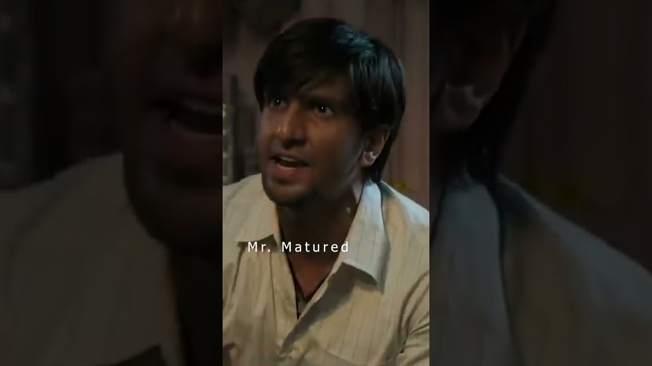 Self Respect Is Most Important Thing GULLY BOY Mr. Matured 