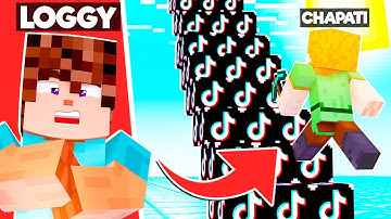 MINECRAFT 1v1v1 TIK TOK LUCKY BLOCK RACE!