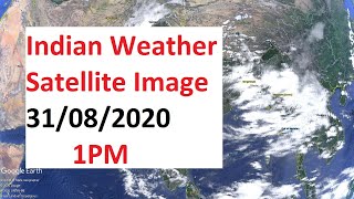 Indian Weather Satellite Image  31/08/2020 1.30 Pm screenshot 4